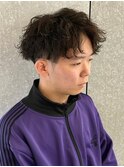 [MEN’S HAIR/波巻ツイストスパイラル/シャドウパーマ/伊勢崎]
