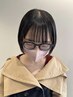 【前髪の湿気対策に】カット＋フロントストレート＋トリートメント　￥11000