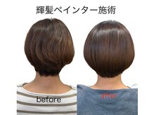 バルビールの雰囲気（輝髪ペインターカラー）