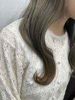 シキオリ(SHIKIORI)&nbsp;髪質改善 × オリーブグレージュ