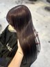 【おおきまな指名限定】カラー+カット+髪質改善トリートメント