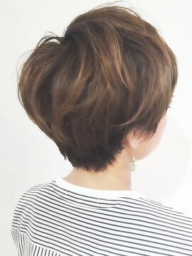 ホロホロヘアー(Hair) 《ホロホロHair》ショート バックスタイル