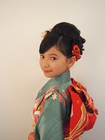 矢島美容室 荻窪店&nbsp;【七五三】上品で艶のある着物アップスタイル★