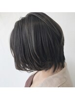 テクライズ 豊橋店(TECHRISE)&nbsp;ショート×グレージュ×コントラストハイライト