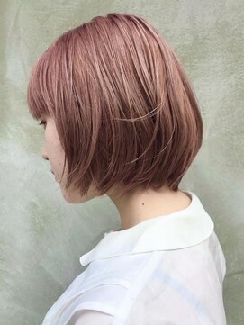 ラーサ(LaHzA) GuestSnap ●ブリーチオンカラー/柔らかピンク