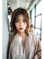 オースティン 錦糸町(AUSTIN)&nbsp;AUSTIN☆大人かわいい前髪セシルカットココアブラウンネオウルフ