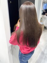 ラベストクズハ(LOVEST KUZUHA)&nbsp;風が吹き抜けるサラサラベージュロング