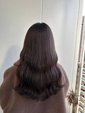 ガリカ シーム(Gallica/SEAM) 【桑原雪音】透明感ココアブラウン/ゆるふわフェミニンロング