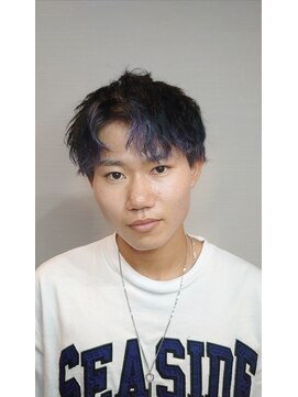 ブランドー(Brandoo) インナーカラー(アッシュパープル)×コンマバング