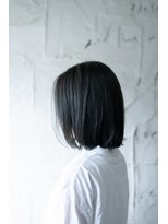 髪と生活 美容室&nbsp;伸ばしかけいい感じボブ
