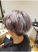 波巻きホワイトシルバー