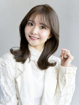 アルバム 池袋(ALBUM) くびれふわっとレイヤー_レイヤーロング前髪パーマ_39597