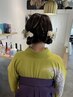 ヘアセット+訪問着ｏｒ留袖着付け￥15,000