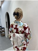 【自由が丘】浴衣着付けとヘアセット/30代40代50代