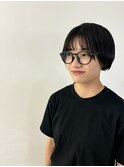 顔まわりレイヤーミニボブ