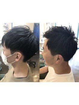 他のお客さんがいない空間でゆったりと過ごしたい…♪【カット+メンズ専用スパ[ジオ]\4500】がオススメ◎