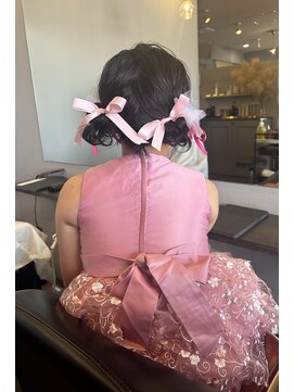 フィンズベリーパーク(FINSBURY PARK) ツインお団子×リボン