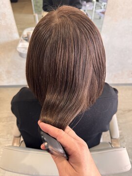 イチ(iTi) さらつや髪ケアカラー　髪質改善20代30代40代大人可愛い