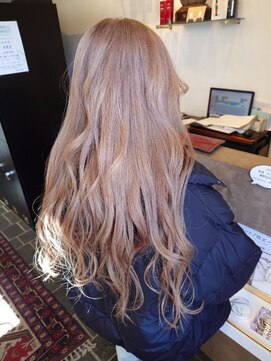 ディスコヘアー(DISCO HAIR) ミルクティーベージュカラー【20代/30代/40代】