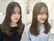ネオリーブウリ 二子玉川店(Neolive uri)の写真/【垢抜けレイヤーカット】Cut+髪質改善カラー+オージュアTR¥8800/韓国風くびれヘア/ぱつんとボブ[二子玉川]