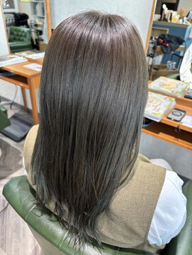 ヘアーサロンカルド(hair salon CALDO) オリーブカラー