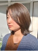 大人の艶感ミディアムレイヤー