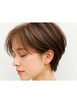 11レベルまでと高いトーン(明るさ)まで染まる白髪染め☆オレンジにならず透明感も楽しむグレイカラー◎