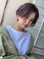 ボタニウム バイ アールサロン(BOTANIUM by RrSALON)&nbsp;ボーイッシュショート☆大人ブラウン☆AMU☆