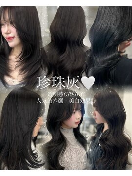 アイシー 表参道(ICY) 【学割韓国ヘア】ブリーチなし暗髪ダークトーンカラー