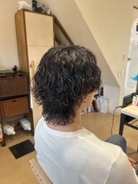 トッカーレ(toccare)&nbsp;波巻きパーマ【山形メンズカット/寒河江/パーマ/縦落ちツイスパ