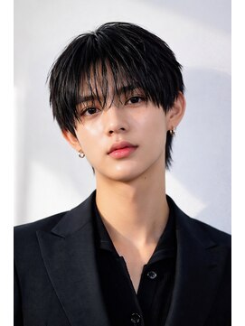 オーシャントーキョー サニー 原宿(OCEAN TOKYO Sunny) シースルーマッシュフェザーパーマラウンドマッシュ韓国マッシュ