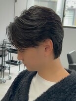 エルマーク 松山(L-MARK)&nbsp;フェザーパーマ/シャドウパーマ/ニュアンスパーマ/men's/眉毛