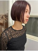 首周りスッキリミニボブ