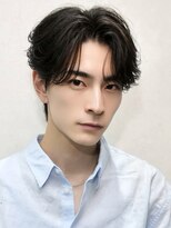 レガシー(REGASEA) センターパート ニュアンスパーマ フェザーパーマ メンズパーマ