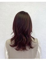 ロッカ ヘアーイノベーション(rocca hair innovation)&nbsp;大人可愛いレイヤード・ボルドーカラー［稲毛/髪質改善］