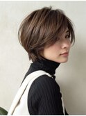 くびれショート×美肌カラーで肌馴染み◎[西宮北口]