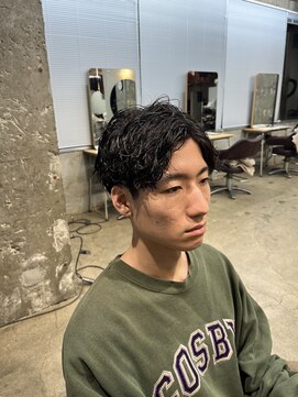 リラクオーレメンズ(LIRA CUORE men's) 波巻きパーマ