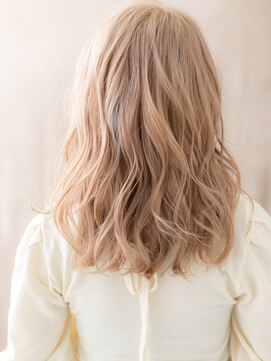 カバーヘア ブリス 戸田公園西口店(COVER HAIR bliss) ダブルカラーアップバングくびれレイヤーウルフパーマ10代20代X