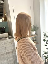 インスヘアー 梅田(INCE HAIR)&nbsp;切りっぱなしボブ×ハイトーン