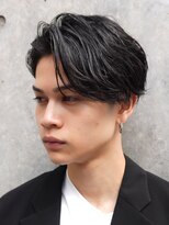 バイフィフス 原宿/表参道(by fifth)&nbsp;原宿毛流れセンターパートニュアンスパーマビジネスヘア刈り上げ