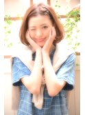 【mielhair新宿】不滅の可愛さゆるふわボブ