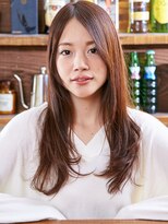 美容室チック 大島店(chic)&nbsp;大人の雰囲気と色気をプラスしたワンカールロング☆【大島】