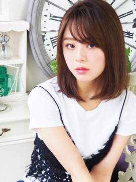 ジュレベール(JurerBelle) 【ジュレベール松田】 大人ナチュクールな女子ストレートボブ