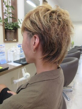 コアフィールフィス(COIFFURE fils) マッシュウルフ×ニュアンスパーマ