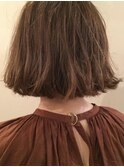 毛先パーマで簡単スタイリングボブ×guest style