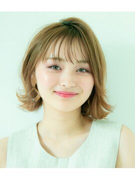 ロンド 表参道店(Lond) 【Lond omotesando 店長rico】大人可愛いシースルーバング