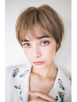 ピズム(PISM)&nbsp;ジェンダーレスイメチェンショート/フォギーベージュ