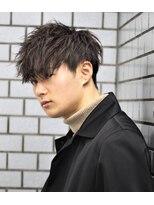 メンズフィール 南森町(MENS FEEL)&nbsp;ニュアンスマッシュ×ソフトツイストパーマ