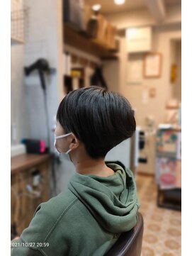 カーム ホーム ヘアー(calm home hair) オーダーメイドカットアフター