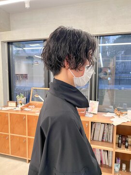 ナル(nalu.) メンズパーマ/スパイラル/ツイスト/ツイスパ/前下がり